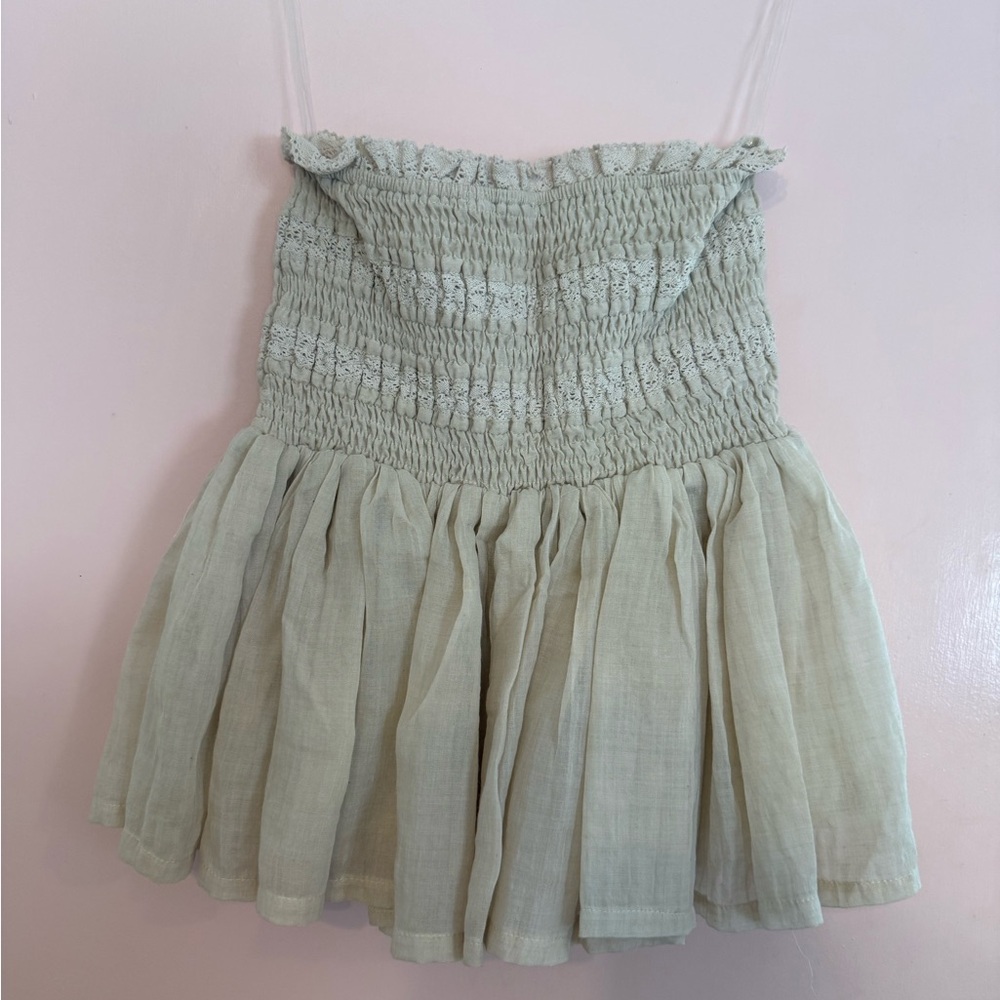 Smocked Strapless Top - Picture 2 of 2